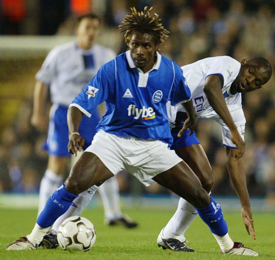  Cisse was a combative midfielder for Birmingham City and Portsmouth