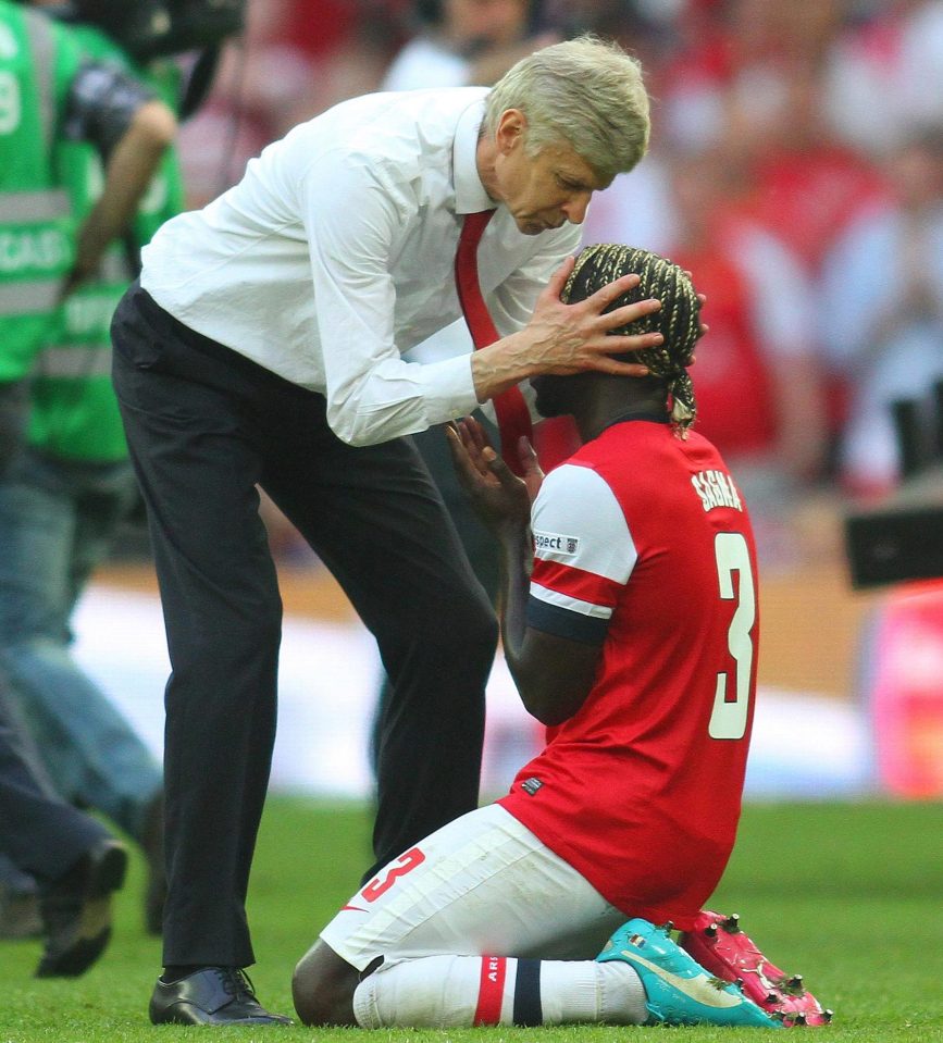  Sagna reckons Arsenal had become too 'nice' under Arsene Wenger
