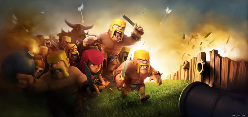  Clash of Clans is a free-to-play mobile game that charges real money for virtual items