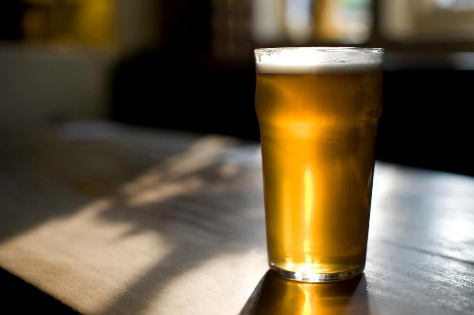  The study found those averaging one to four drinks a week had the lowest risk of cancer or death from any cause but teetotallers had a seven per cent higher chance