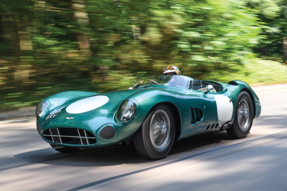  Aston Martin's DBR1 is the most expensive British car ever sold. It was raced at the 1959 Nurburgring by Sir Stirling Moss
