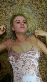 Pictures of the model drugged on the floor were circulated following her kidnapping