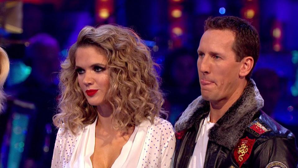 Brendan, pictured receiving the judges' comments during an episode last year 