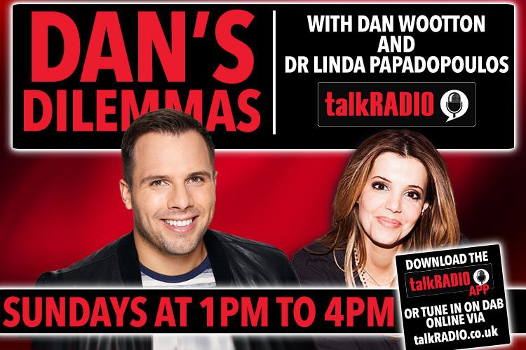  Amber was speaking on Dan Wootton’s Dan’s Dilemmas with Dr Linda Papadopoulos on talkRADIO