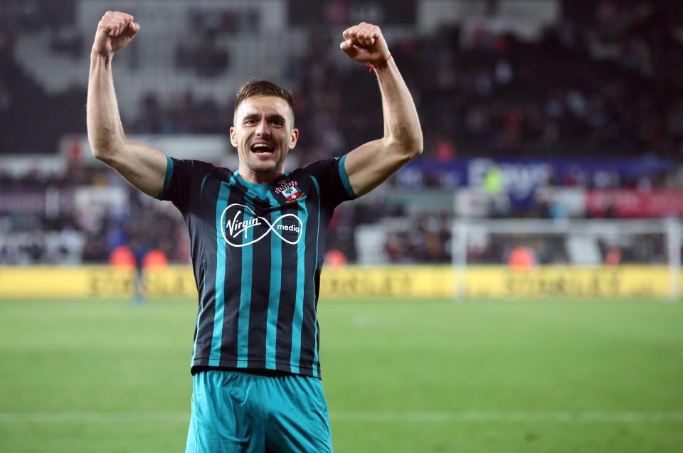  Tadic has left St Mary's after four years since joining from Dutch club FC Twente