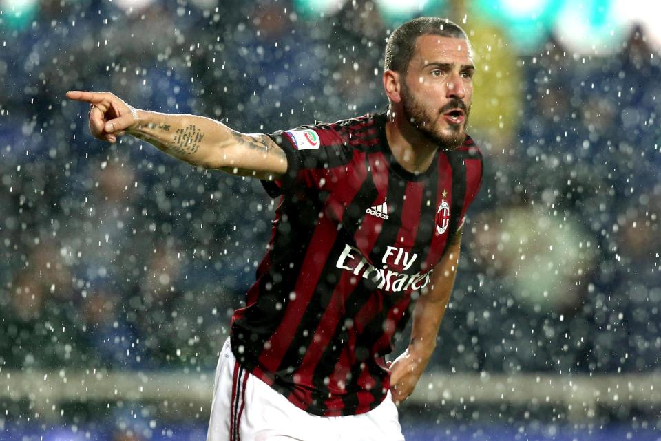 Leonardo Bonucci endured a difficult first season at AC Milan following his move from Juventus