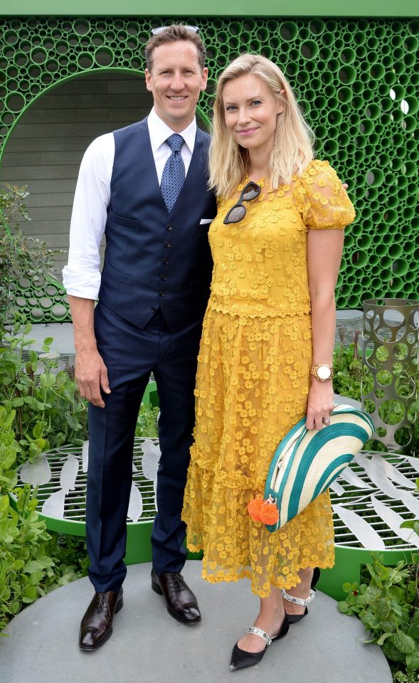  Brendan with his wife Zoe Hobbs