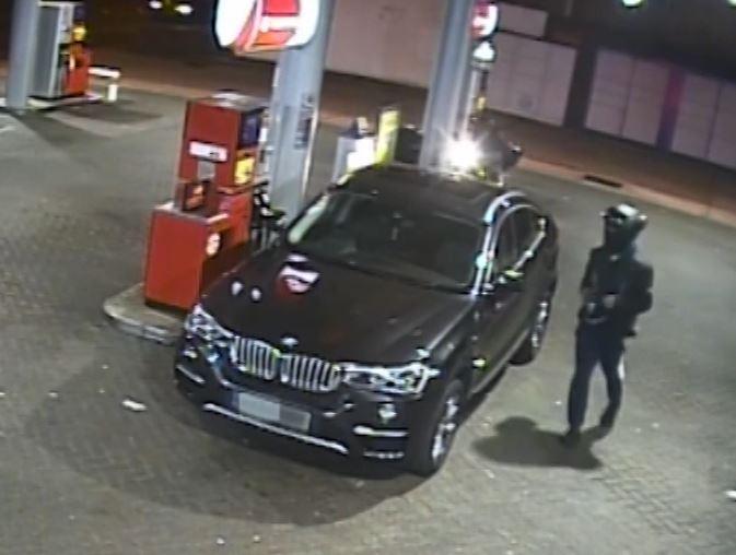  Bailey-Mascoll was identified after being linked to a blue Adidas tracksuit worn by one of the riders at a petrol station before the attack