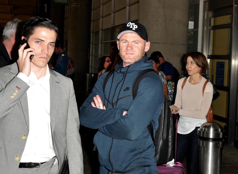  Rooney has been spotted in Washington DC ahead of a proposed move to DC United