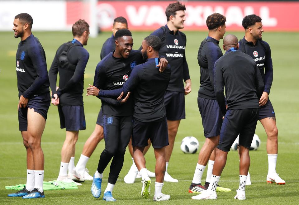 Englands preparations for Russia start at the training base