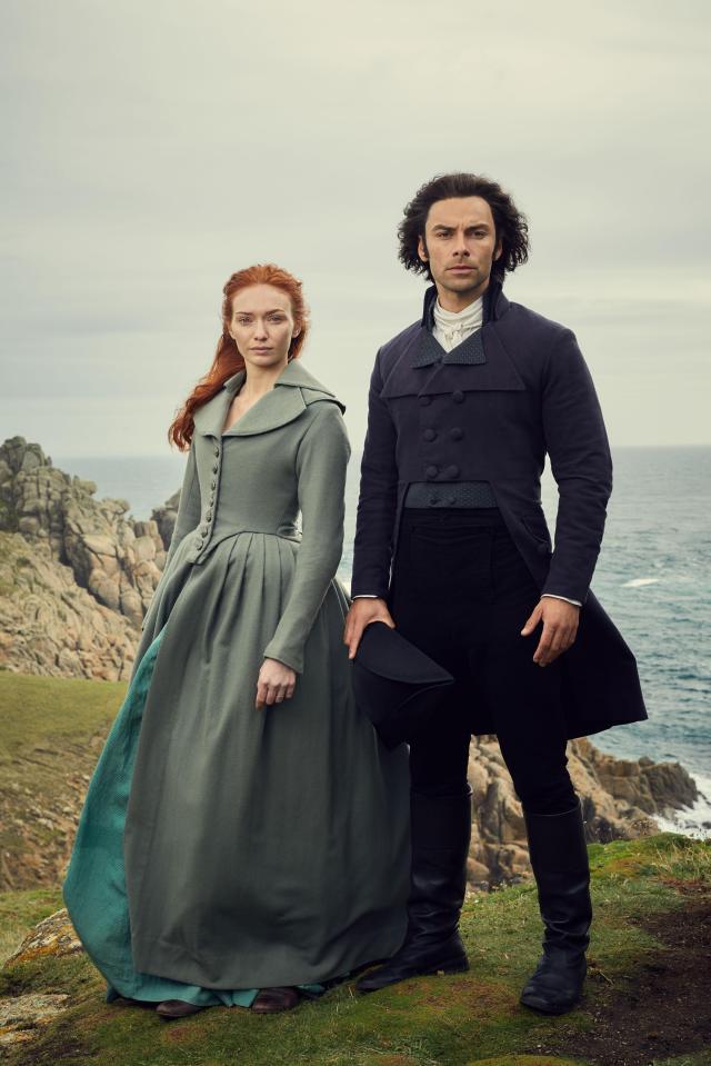  Eleanor swapped the 18th century West Country attire for something more glamorous