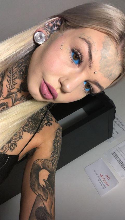  Amber Luke has spent more than £6,000 transforming her image