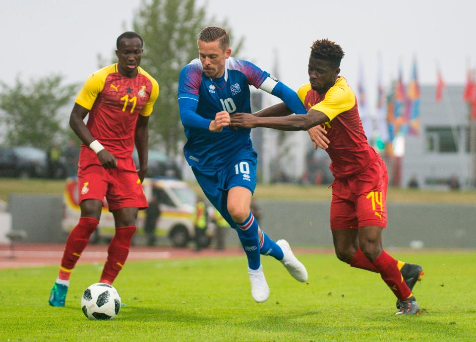 Gylfi Sigurdsson will be looking to upset Argentina