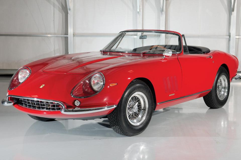  One of just 10 in the world, this Ferrari sold in 2013 to take top spot. It has appeared alongside Steve McQueen in The Thomas Crown Affair