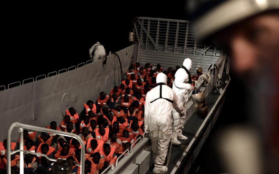 Italy's new deputy PM declared the decision to refuse the migrants a 'victory'