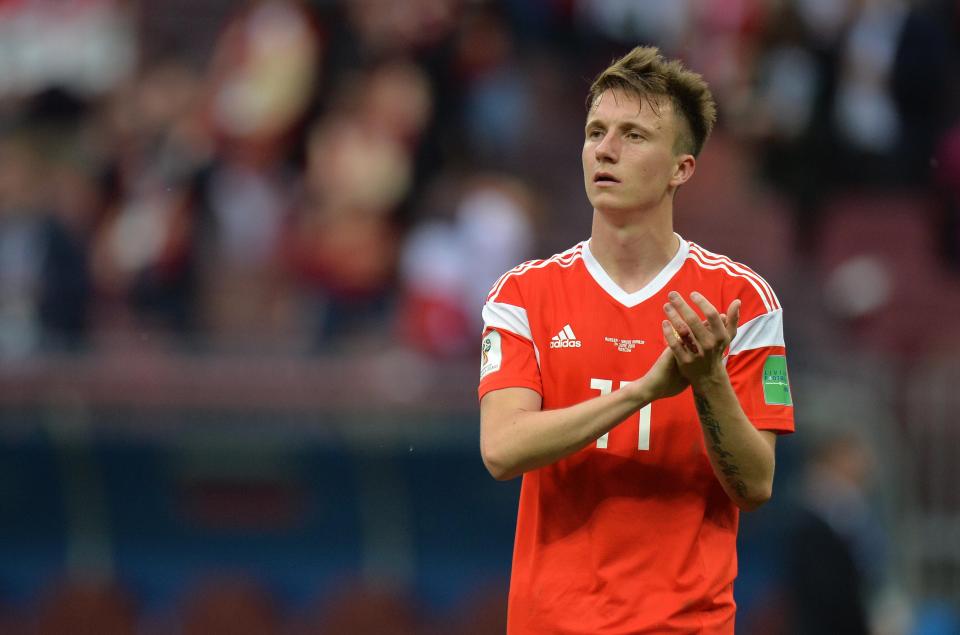  CSKA Moscow star Golovin is set to cost Chelsea £27m
