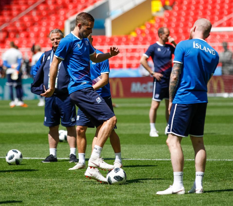  Everton ace Gylfi Sigurdsson is Iceland's danger man - having scored 19 goals in 57 caps