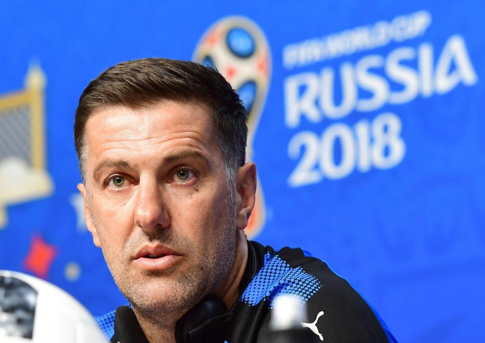  Boss Mladen Krstajic was part of the solid Serbian defence in Germany in 2006
