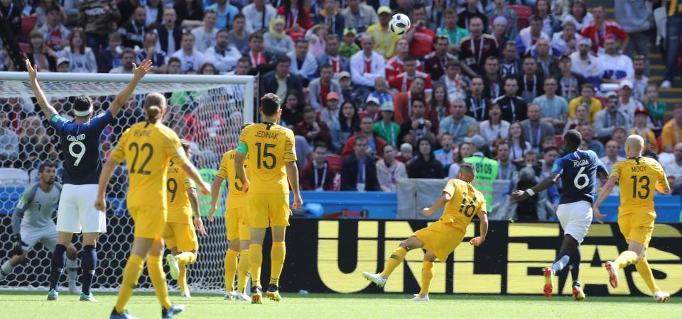 France failed to impress as they needed an own goal to see of Australia in the opening Group C match