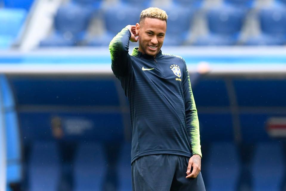  Neymar is the world's most expensive footballer and will be hoping to lead Brazil to World Cup glory