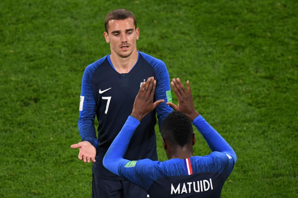 Antoine Griezmann will be hoping to get on the scoresheet against Denmark