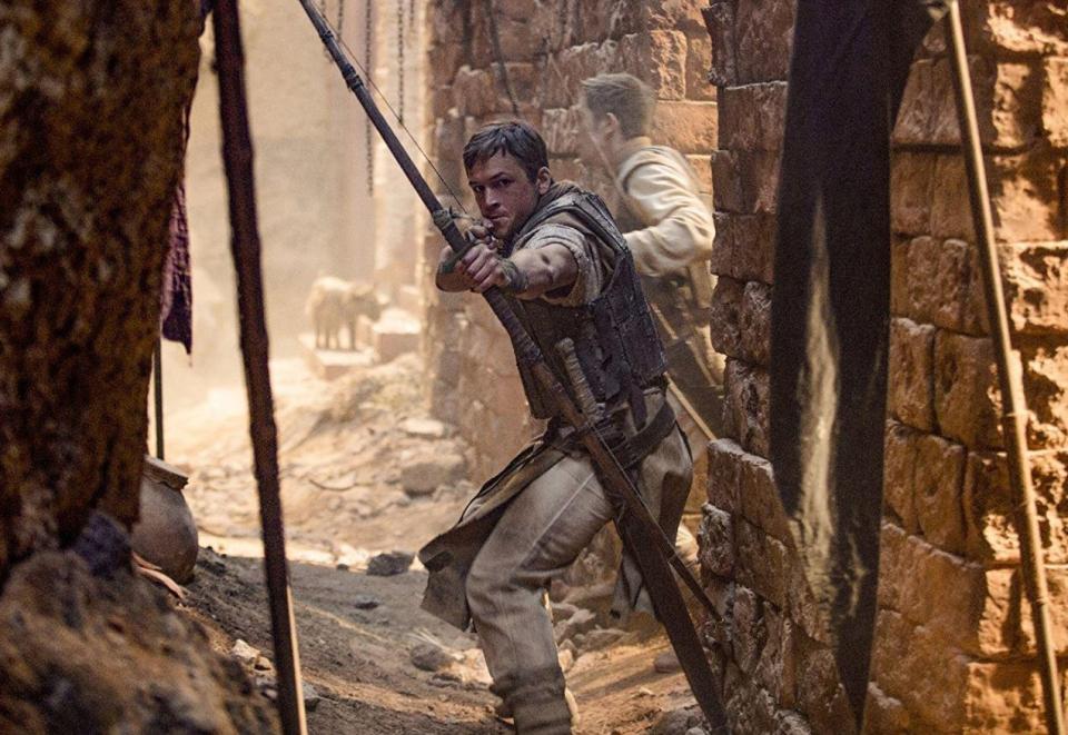  The film has an impressive cast, including Taron Egerton - who takes on the titular role
