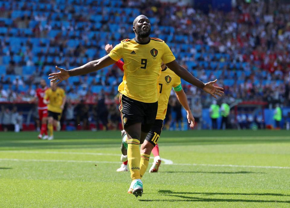  Romelu Lukaku will return to the Belgium line-up for their knockout stage clash with Japan have been rested against England
