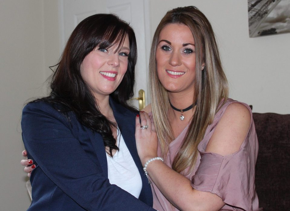 Marianne Nicholson, left, credits best pal Nicola Campbell with saving her life