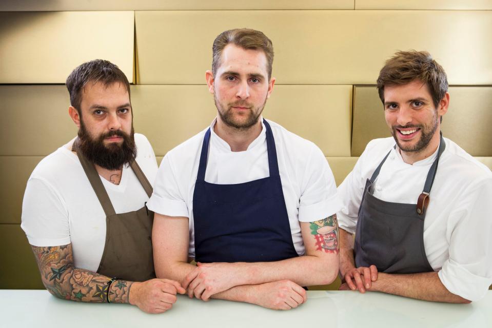 The contestants from the North Eats for heat one of The Great British menu 2018