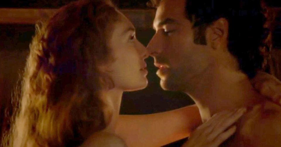 Poldark: Behind the scenes there's a lot of laughter during the intimate moments between Demelza and Ross