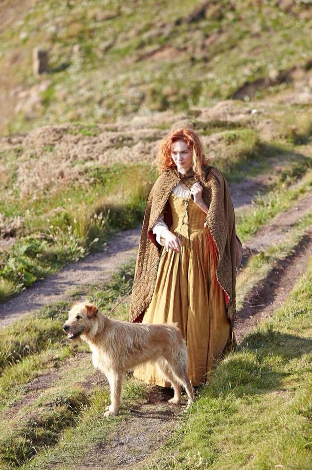 Poldark: Lurcher cross Barley is Garrick, and had a role in Fantastic Beasts And Where To Find Them