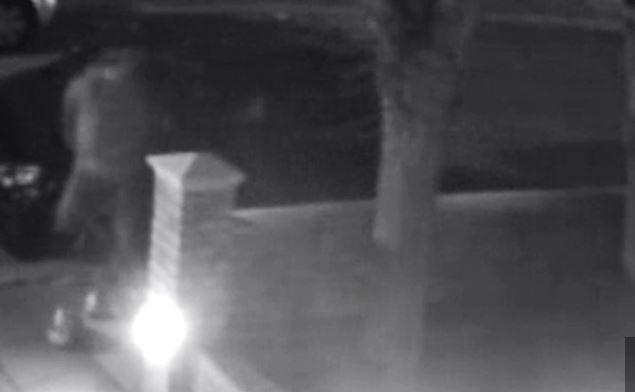  After stabbing his former lover he was captured quickly walking away from her dying body