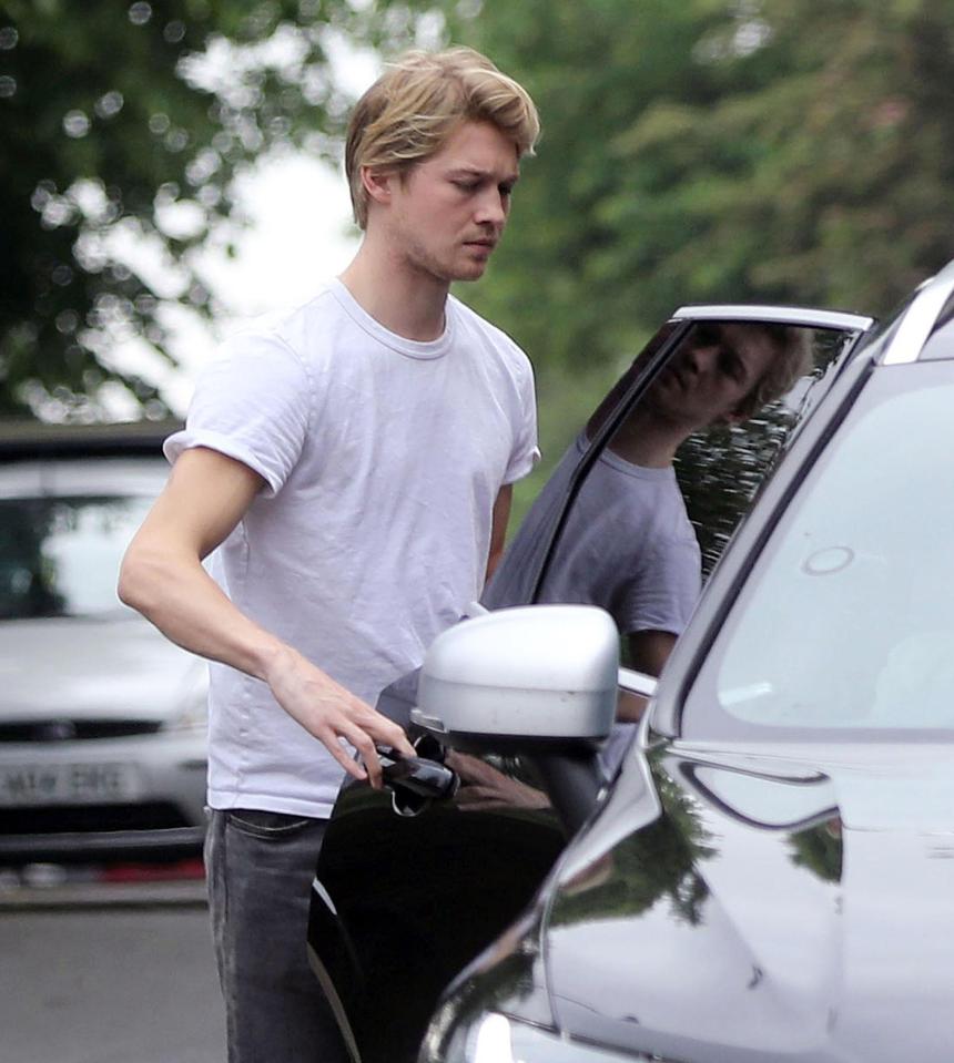  Her boyfriend Joe looked handsome in his white t-shirt and jeans