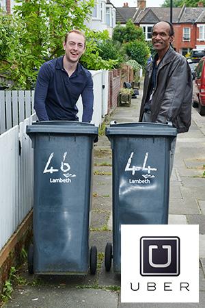  What a load of rubbish! It was bin day, so I had to wheel out the trash