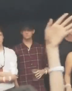  As her fans danced and sang along, Joe starred into a Blank Space