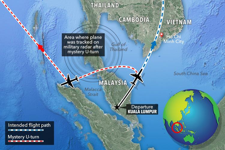  Mystery still surrounds why the passenger jet veered off course