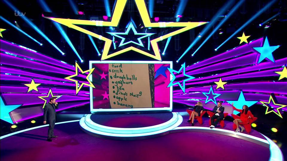 The jokes included innuendo about 'semi's' and a shopping list with the word 'c**k' on it