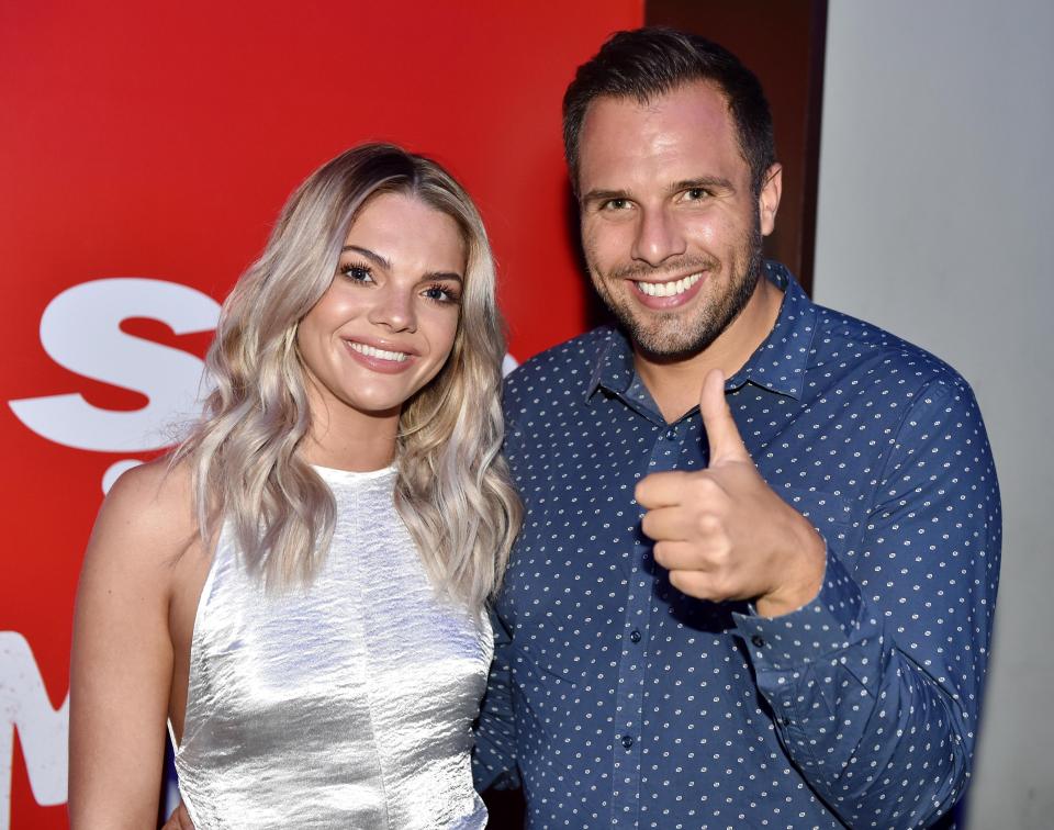  Louisa Johnson with Bizarre's Dan Wootton