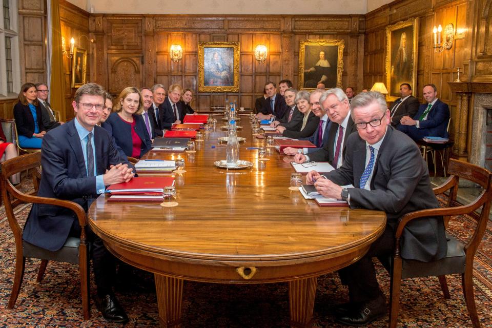  The Cabinet are heading to Chequers this week for a crunch showdown on customs