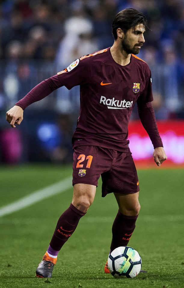 Ex-Valencia and Benfica star Andre Gomes has failed to impress in two years with Barcelona