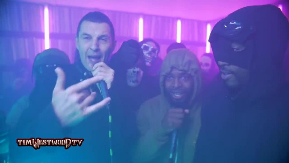 The banned drill group Moscow 17 also featured on Tim Westwood's YouTube channel