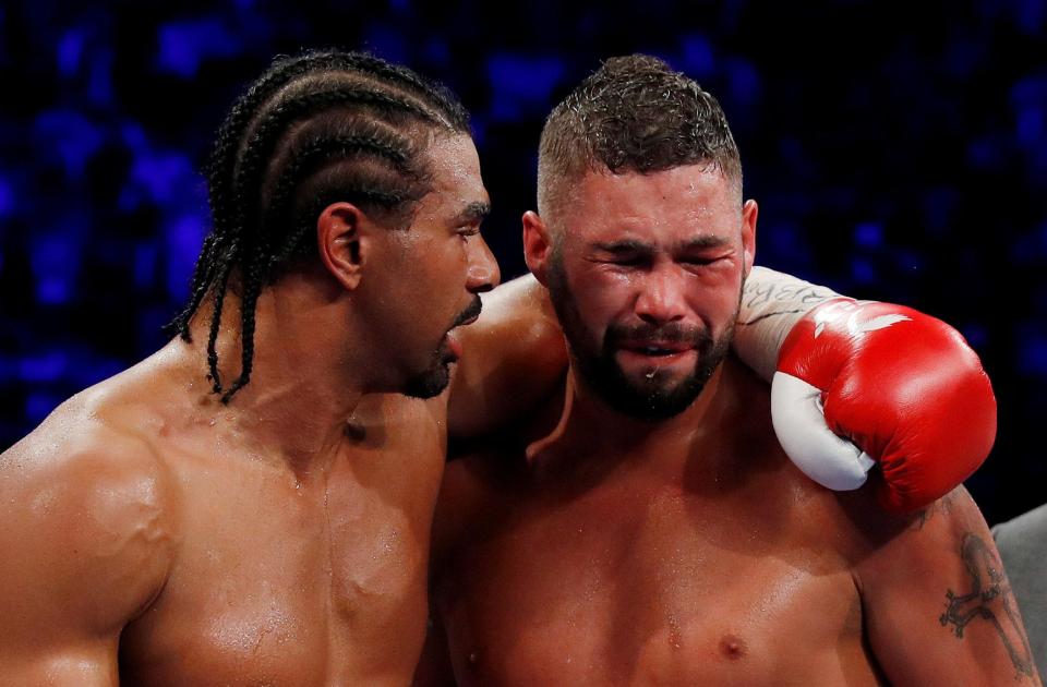  Tony Bellew fought David Haye twice at heavyweight and won both contests