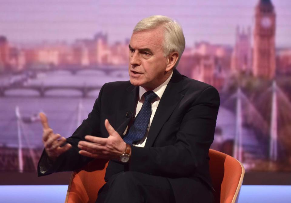  John McDonnell accidentally said Labour is anti-Semitic