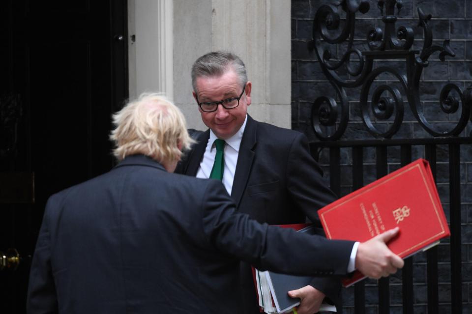  Boris Johnson and Michael Gove are among the warring ministers