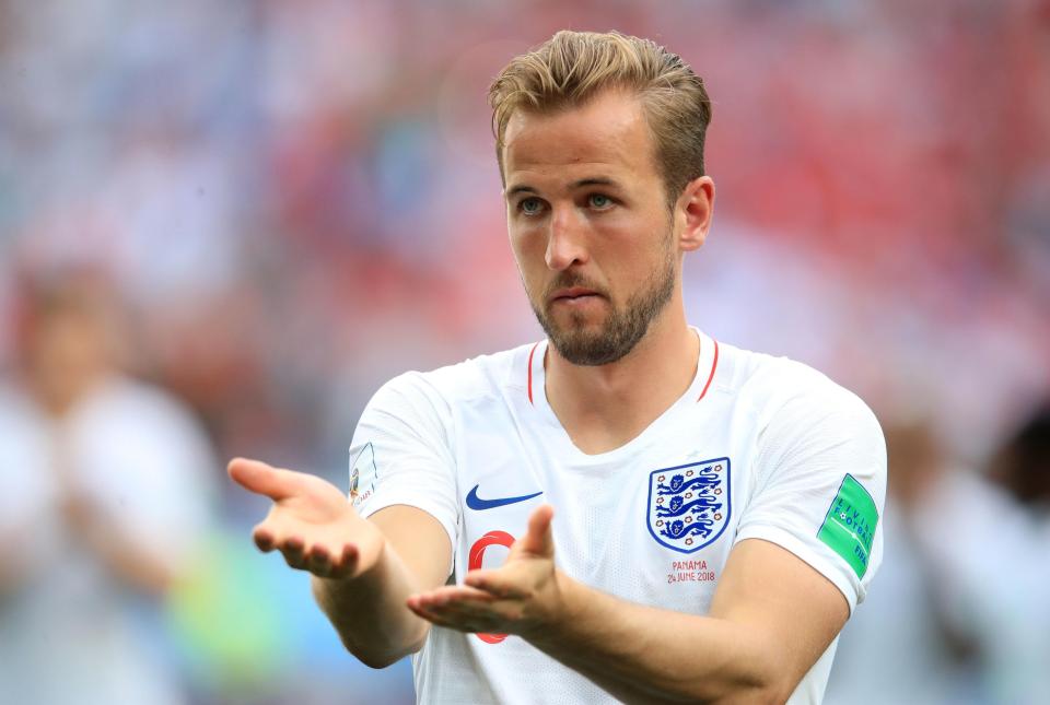  Harry Kane is looking to lead England to World Cup glory