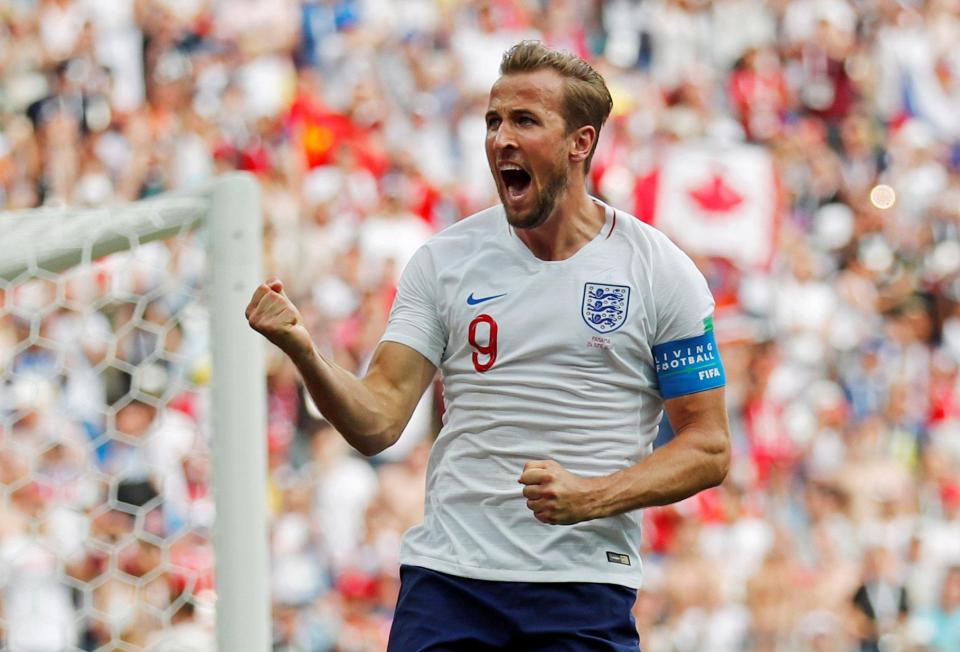  Harry Kane scored a hat-trick against Panama to take his total to five goals in two games at the World Cup