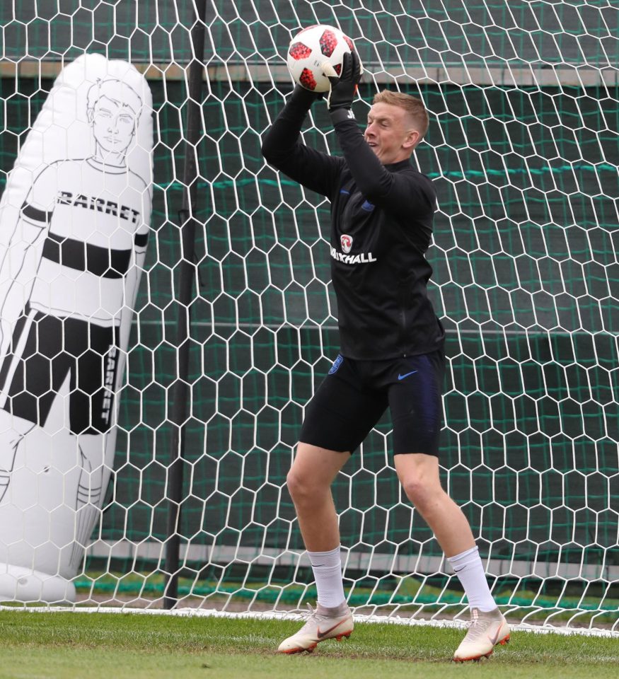  Jordan Pickford received Southgate's backing despite claims by Thibaut Courtois that he should have saved Adnan Januzaj's winning goal in the defeat to Belgium