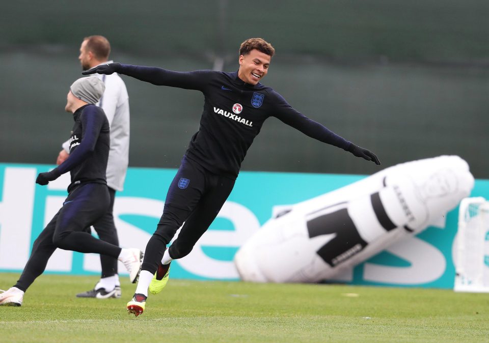  Alli has recovered in time from his thigh injury