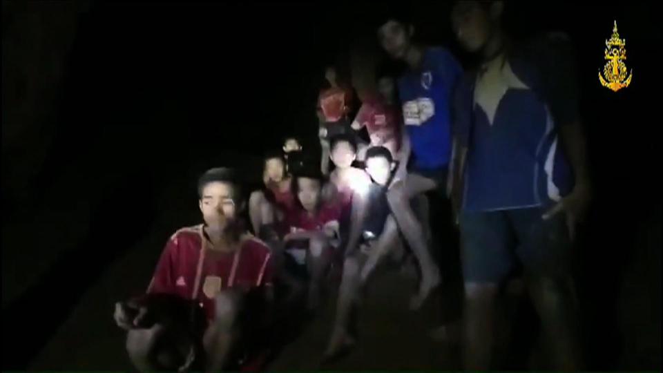 Time is running out to decide how to get the kids out as it is feared torrents of water could start flooding the caves by next week