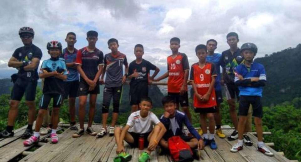 The coach has been accused of being reckless by taking the boys down into the cave